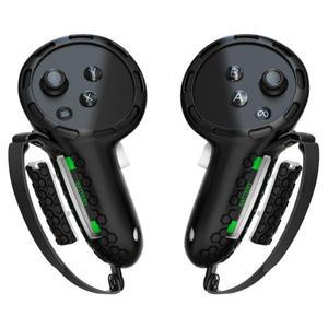 디자인 컨트롤러 그립 커버 너클 스트랩이 있는 배터리 개방 보호대 메타 3/3S 액세서리와 호환