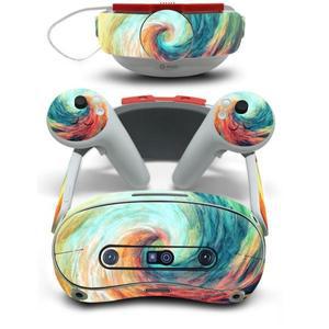 PICO4 -MR/Enterprise Skin 용 비닐 스티커 풀 랩 세트 미적 데칼 ProtectiveCover VR 헤드셋 컨트롤러 액