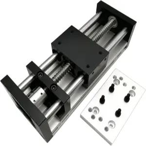 도봇 볼 스크류 및 12mm 광축 슬라이딩 테이블 적용 Nema23 57BYG Nema17 42BYG 스테퍼 CNC 3018 알루미늄