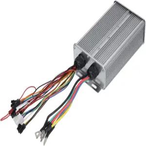 48V 72V 60A 전기 자전거 컨트롤러 - 이클 및 스쿠터용 커넥터가 있는 듀얼 모드 8 튜브 사인 리튬 테리