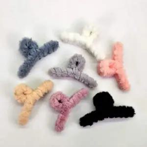 밍크 긴머리 숱많은 올림머리 집게핀 반머리집게핀 반