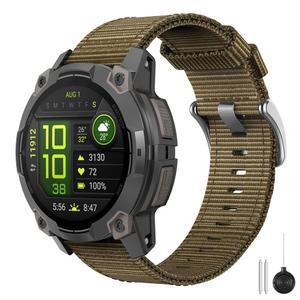 for Garmin Instinct 시계 밴드, 부드러운 나일론 22mm 교체 스트랩, 45mm 2 / 3 Esports Solar