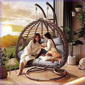 마당 스윙체어 의자 정원 야외 원목 나무 안뜰 발코니 엔틱 까페 카페 원형 80cm