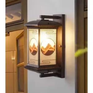 외부 전통 벽등 엔틱 벽걸이 방수 주택 가옥 외벽등