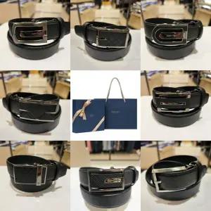 남성벨트 베노베로 26년 (신사양말증정) 천연가죽 소가죽 19종 1택 15 BMG1ACB1267-K1