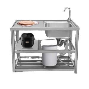 탕비실싱크대 주방 베란다보조주방 애벌빨래 이동식 싱크대개수대 보조주방 조립식 43x36