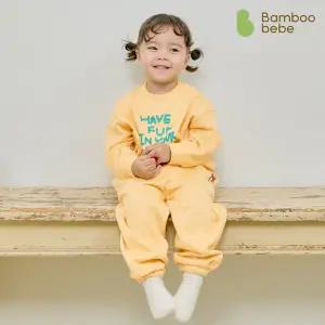 [밤부베베]판타주 맨투맨 세트