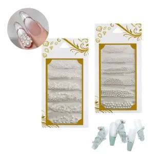 고품질 참볼스톤 원진주스톤 네일스톤 반진주스톤 스톤세 웨딩네일 (WFKANBD)