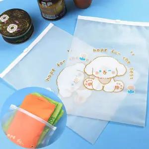 강아지 수영 출장 옷 의류 여행 보관 비닐지퍼백 1P