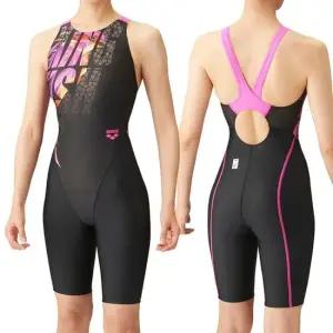 아레나 여자 선수용 5부 반전신 수영복 F122921 경기용