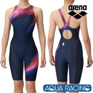 아레나 여자 경기용 5부 반전신 수영복 F153627 선수용