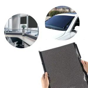 뽁뽁이 블라인드 흡착판 햇빛가리개 암막 커텐 큐방 간편 탈착 사무실 자동차 창문 차광 커튼 A 40X60