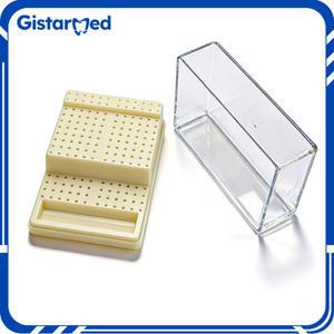 호환 지스타 치과용 박스 168홀 버 홀더 오토클레이브 멸균기 케이스 박스 치과 도구 플라스틱 드릴 케이스 스탠드 블록