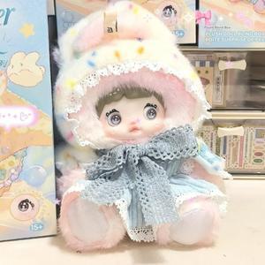 새로운  노미 V10 날씨 예보 시리즈 블라인드 박스 귀여운 애니메이션 인형 미스터리 레인코트 공주 스타일