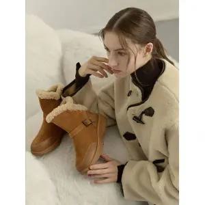 에스콰이아 여성 시엘 천연양털 방한부츠 4color EFBS515_518