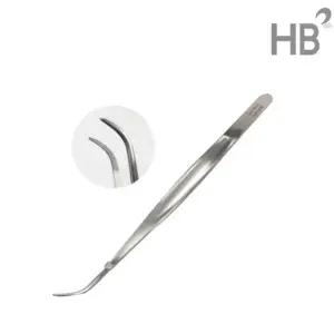 EV 쿠싱 핀셋 곡 18cm / 스텐 드레싱 매선용 정밀 집게 병원 포셉