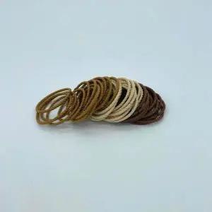 [콩심팥심]ksr 헤어악세사리 고무줄 머리끈 삼색 4.5cm 50pcs