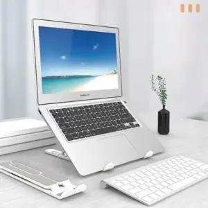 튼튼한 각도조절 노트북 테블릿 거치대 받침대 6단 화이트 (WFKAELF)