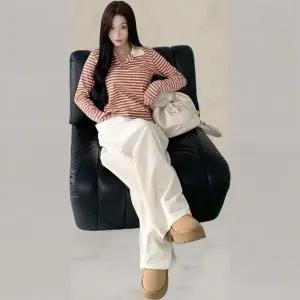 [다잇템] 여성 단가라 환절기 롱슬리브 카라티