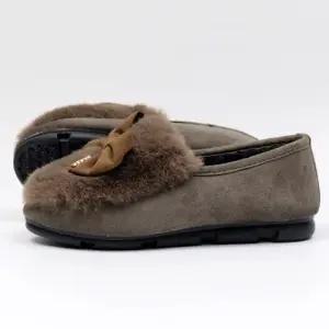 [제이시]제이시 여자 방한 겨울 털 신발 2cm 실내화 B132