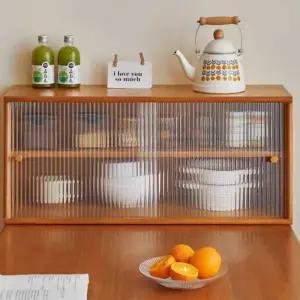 그릇장 그릇 원목장식장 원목 수납장 미니 장식장