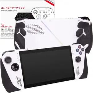 HOTLINEGAMES 2.0 플러스 미끄럼 방지 컨트롤러 그립 테이프 ROG 앨리 텍스처 소프트 스킨 키트 프리컷
