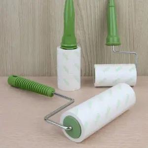 롤러 핸들 보풀 의류 제거 청소 먼지 테이프 크리너 휴대용