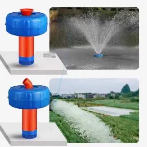 연못 산소발생기 임펠러 펌프 220V 낚시터 공기 양식장 라인