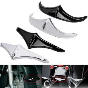 바이크 오토바이 프론트  악센트 리어 머드가드 팁 페어링 트림 할리 투어링 스트리트 일렉트라 로드 글라