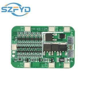 6S 15A 24V BMS 보호 보드 - 6팩 18650 리튬 이온 배터리용 DIY 키트용 PCB 모듈