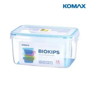 코멕스 뉴바이오킵스 밀폐용기 직41호 2400ml 반찬통