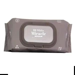 캡형물티슈 비비 화이트 미라클 물티슈 프리미엄(72매입)1개