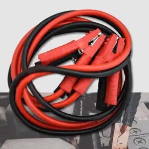 차량용 점프베이직선 4m 자동차 배터리 점프케이블 긴