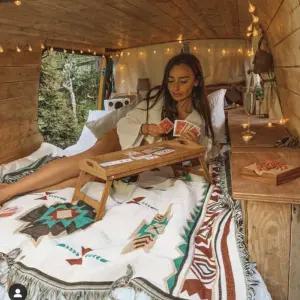 캠핑러그 무릎 담요(싱글)