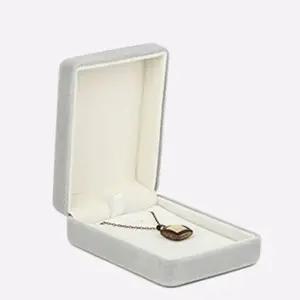 [하프클럽/]벨벳 결혼 목걸이함 프로포즈 목걸이 케이스 포장 대