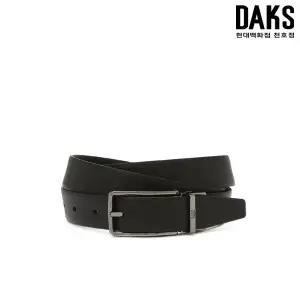 [닥스] DBBE6E600 이태리 블랙 스퀘어 버클 벨트(양면) 닥스핸드백 닥스가방 DBBE6E600BK