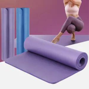 푹신한 넓은 NBR 요가매트 16mm 대형 운동용 선물용 안밀리는 생활방수