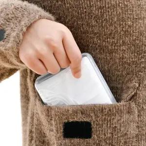 판촉물 휴대용 마스크케이스(11x9cm) 위생 마스크보관함 마스크보관용