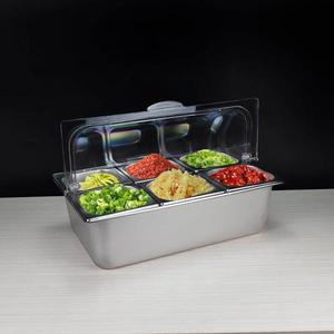 반찬 냉장고 셀프바 뷔페 소스 신선 샐러드 디저트 간냉식 진열 저온 분리 찬밧드