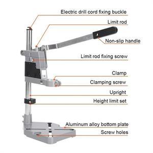 AEE8-다기능 전기 드릴 스탠드 앵글 그라인더 핸드 작업대 편리한 벤치 다