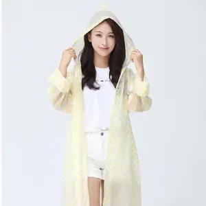 EVA 땡땡이 우비 여름 장마철 남여공용 비옷 레인코트 우비 우의
