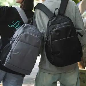 [하프클럽/]베이직 데일리 남녀공용 캔버스 보부상 백팩