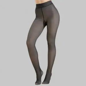 ( )고탄력 겨울 털 기모 착시 스타킹 페이크 유발형 블랙