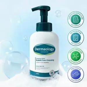 더마올로지 버블 저자극 대용량 폼클렌징 500ml 약알칼리 클렌징폼 세안제 폼클렌저 거품