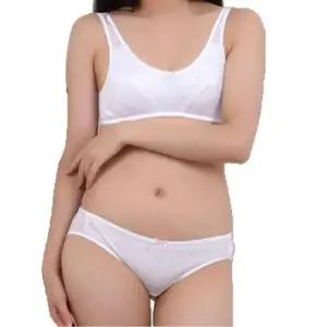 부드러운 안감 노와이어 주니어 스포츠브라 WFIPU5I