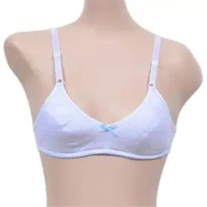 발랄한느낌 면원단 노몰드 주니어 A컵 브라 WFIPU83