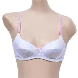 땡땡이 와이어 주니어 AA컵 브라팬티세트 WFIPUAH