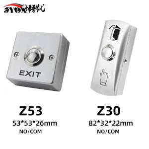 5YOA 아연 합금 도어 출입 통제 푸시 스위치 버튼 (게이트 개방 시스템용) - 패널을 문 열기