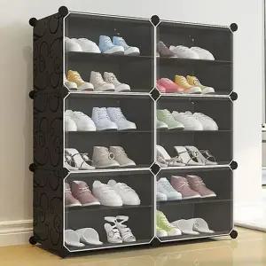 [하프클럽/]학원 어린이집 사무실 슈즈 정리 신발장 2열 6단