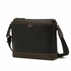 닥스핸드백 DBBA6E042BK 블랙 로고장식 소가죽 크로스백 (닥스가방)